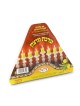 Prêtes à allumer Hanoucca Menorah Coupes pré-remplies avec... | Huile et bougies