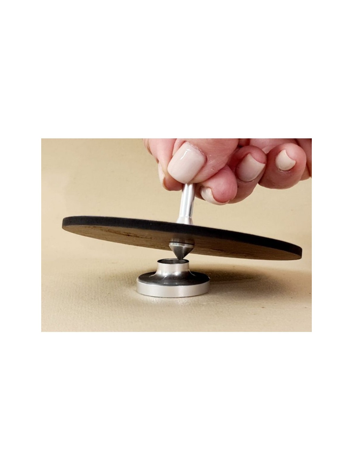 Dorit Judaica Sparkling Dreidel with Stand Lively Mandal... | Dreidels