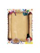 Stationery for Purim Scroll with Colorful P... | Purim Music and Gifts