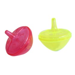 Round Plastic Dreidel In assorted Colors | Dreidels