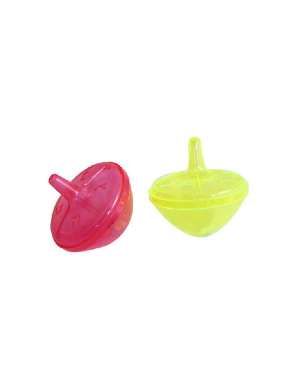Round Plastic Dreidel In assorted Colors | Dreidels