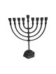 Classic Pewter Color Chanukah Menorah | Hanukkah Menorah