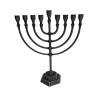 Classic Pewter Color Chanukah Menorah | Hanukkah Menorah