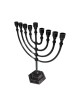 Classic Pewter Color Chanukah Menorah | Hanukkah Menorah
