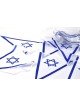 Banner Stringed Chain of 24 Israel Flags | Israel Flag