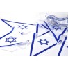 Banner Stringed Chain of 24 Israel Flags | Israel Flag