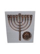 Classic Copper Chanukah Menorah | Hanukkah Menorah