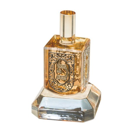 Gold and Metal Crystal Dreidel on Glass Base %96 Nes Gad... | Dreidels