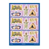 Colorful Stickers for Children Purim Activi... | Purim Music and Gifts