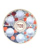 Dorit Judaica Raised Seder Plate with Glass Bowls Co... | Seder Plates