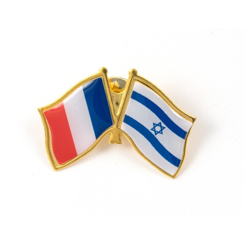 Israel France Flags Lapel Pin | Lapel Pins