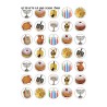 Small Colorful Circular Stickers Chanukah ... | Hanukkah Music & Gifts