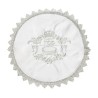 Passover Seder Matzah Cover Silver Embro... | Matzah & Afikoman Covers