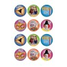 Large Colorful Stickers for Children Purim ... | Purim Music and Gifts