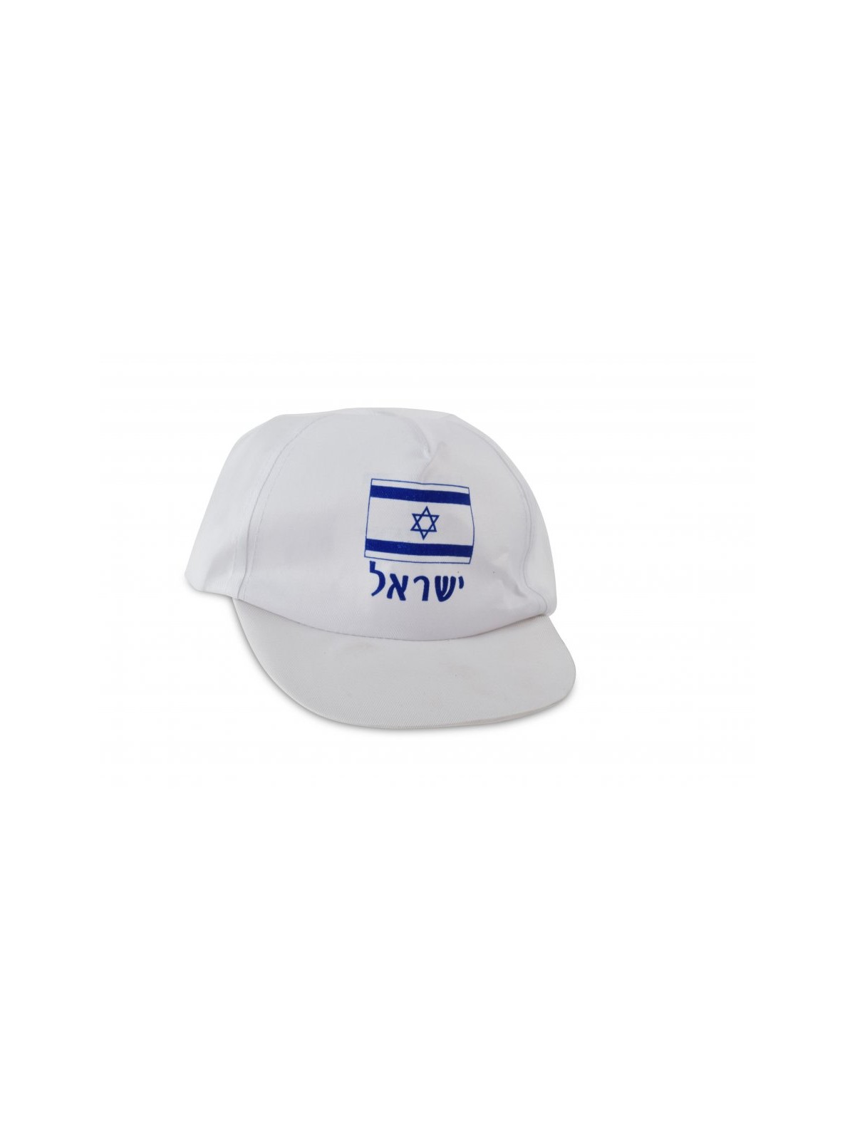 White Baseball Cap Blue Israel Flag Design and Israe... | Israeli Caps