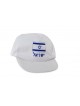 White Baseball Cap Blue Israel Flag Design and Israe... | Israeli Caps