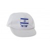 White Baseball Cap Blue Israel Flag Design and Israe... | Israeli Caps