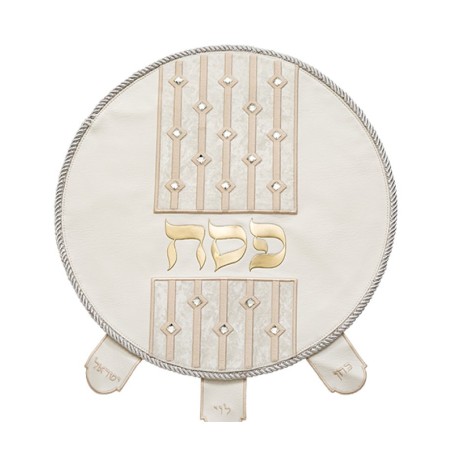 Passover Seder Matzah Cover Faux Leather... | Matzah & Afikoman Covers