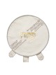 Seder Night Matzah Cover White Faux Leat... | Matzah & Afikoman Covers