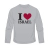 I Love Israel Long Sleeved T Shirt | Israel T-Shirts