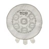 Matzah Cover with Embroidered Seder Plat... | Matzah & Afikoman Covers