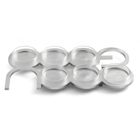 Israel Museum Anodized Aluminum Seder Plate Spelling... | Seder Plates