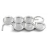 Israel Museum Anodized Aluminum Seder Plate Spelling... | Seder Plates