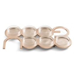 Israel Museum Anodized Aluminum Seder Plate Spelling... | Seder Plates