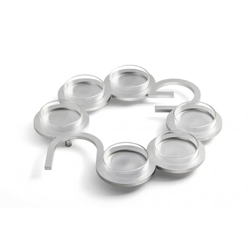 Israel Museum Anodized Aluminum Passover Seder Plate... | Seder Plates