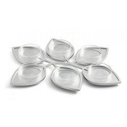 Israel Museum Silver Anodized Aluminum Raised Passov... | Seder Plates