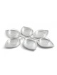 Israel Museum Silver Anodized Aluminum Raised Passov... | Seder Plates