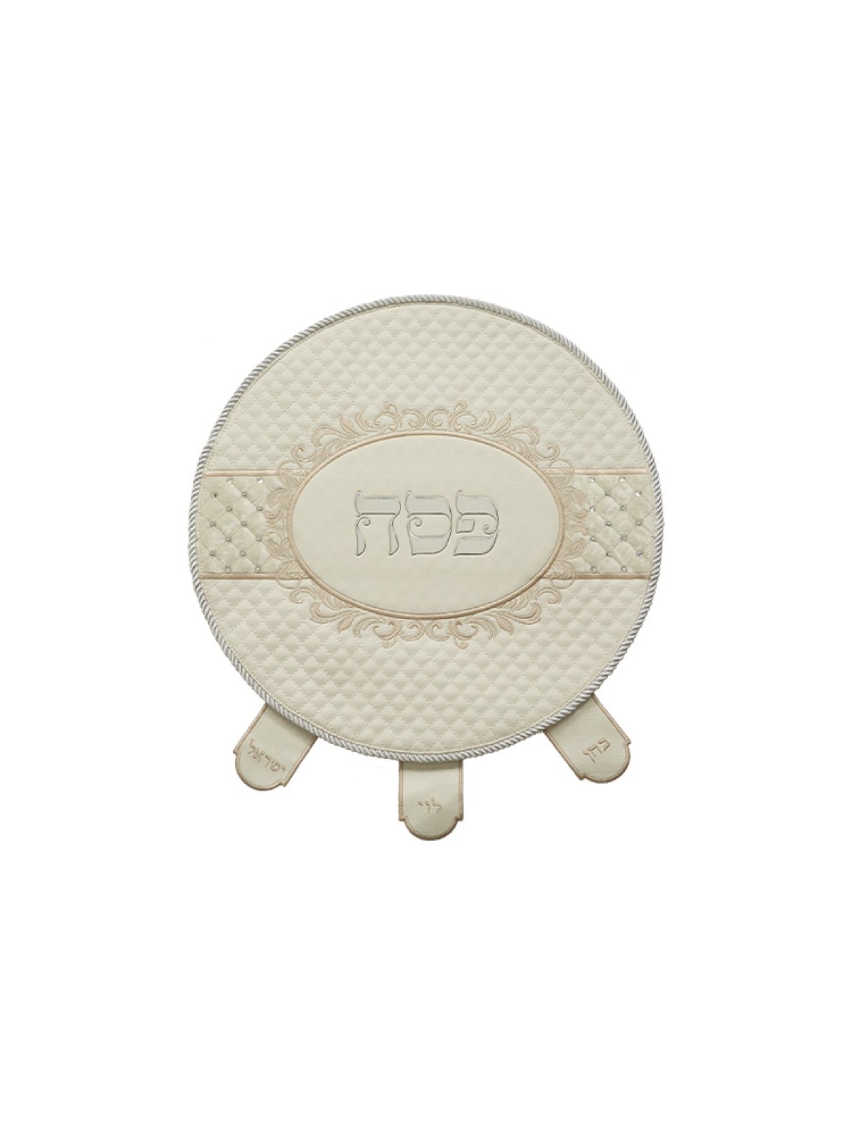 Passover Seder Night Matzah Cover Faux L... | Matzah & Afikoman Covers