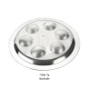 Passover Pesach Raised Seder Plate Brown and Gray Fl... | Seder Plates