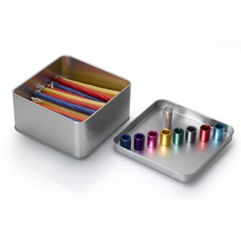 Laura Cowan Think Out of the Box Chanukah Menorah | Hanukkah Menorah