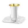 Sterling Silver Shabbat Kiddush Cup and S... | Jewish Gift from Israel