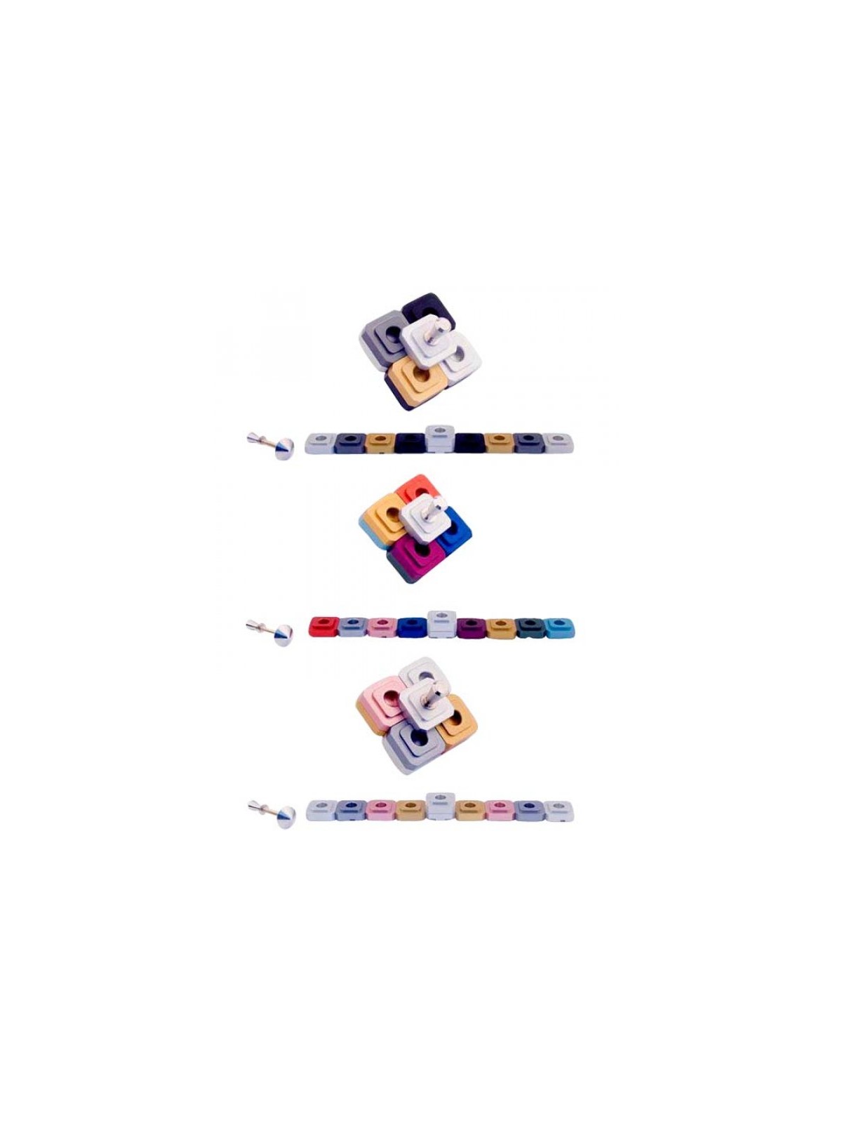 Agayof Compact Two in One Menorah and Dreidel Ch... | Hanukkah Menorah