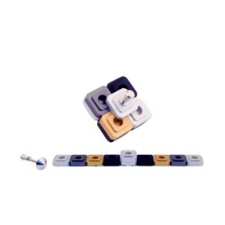 Agayof Compact Two in One Menorah and Dreidel Ch... | Hanukkah Menorah