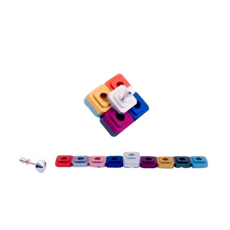 Agayof Compact Two in One Menorah and Dreidel Ch... | Hanukkah Menorah