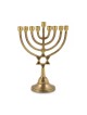 Antique Gold Classic Chanukah Menorah with Star ... | Hanukkah Menorah