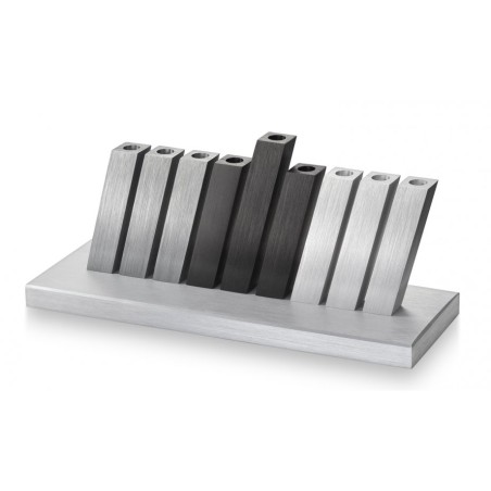 Adi Sidler Kinetic Hanukkah Menorah Anodized Alu... | Hanukkah Menorah
