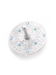 Dorit Judaica Decorative Dreidel with Flowers and Swarov... | Dreidels