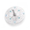 Dorit Judaica Decorative Dreidel with Flowers and Swarov... | Dreidels