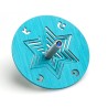 Adi Sidler Chanukah Dreidel and Stand Star of David Turq... | Dreidels