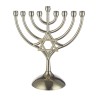Chanukah Menorah Curved Branches with Integrated... | Hanukkah Menorah