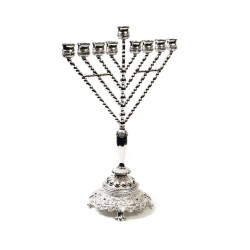 Decorated Chabad Menorah | Hanukkah Menorah