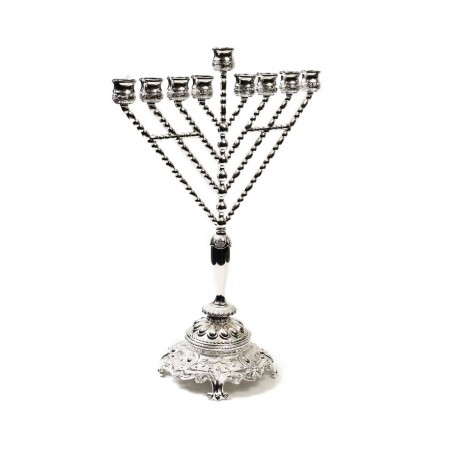 Decorated Chabad Menorah | Hanukkah Menorah