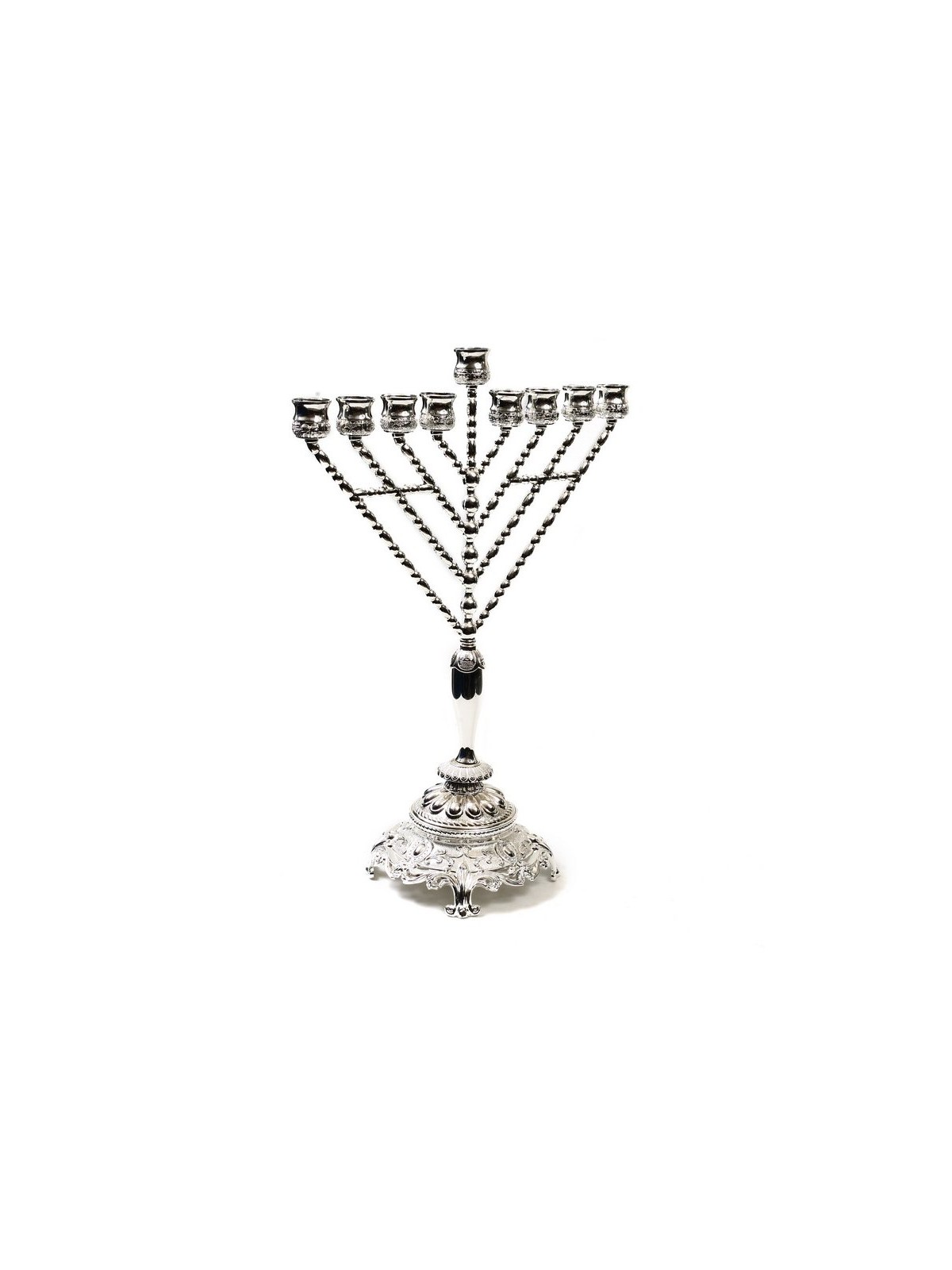 Decorated Chabad Menorah | Hanukkah Menorah