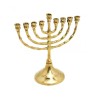 Small Antique Classic Gold Chanukah Menorah For ... | Hanukkah Menorah