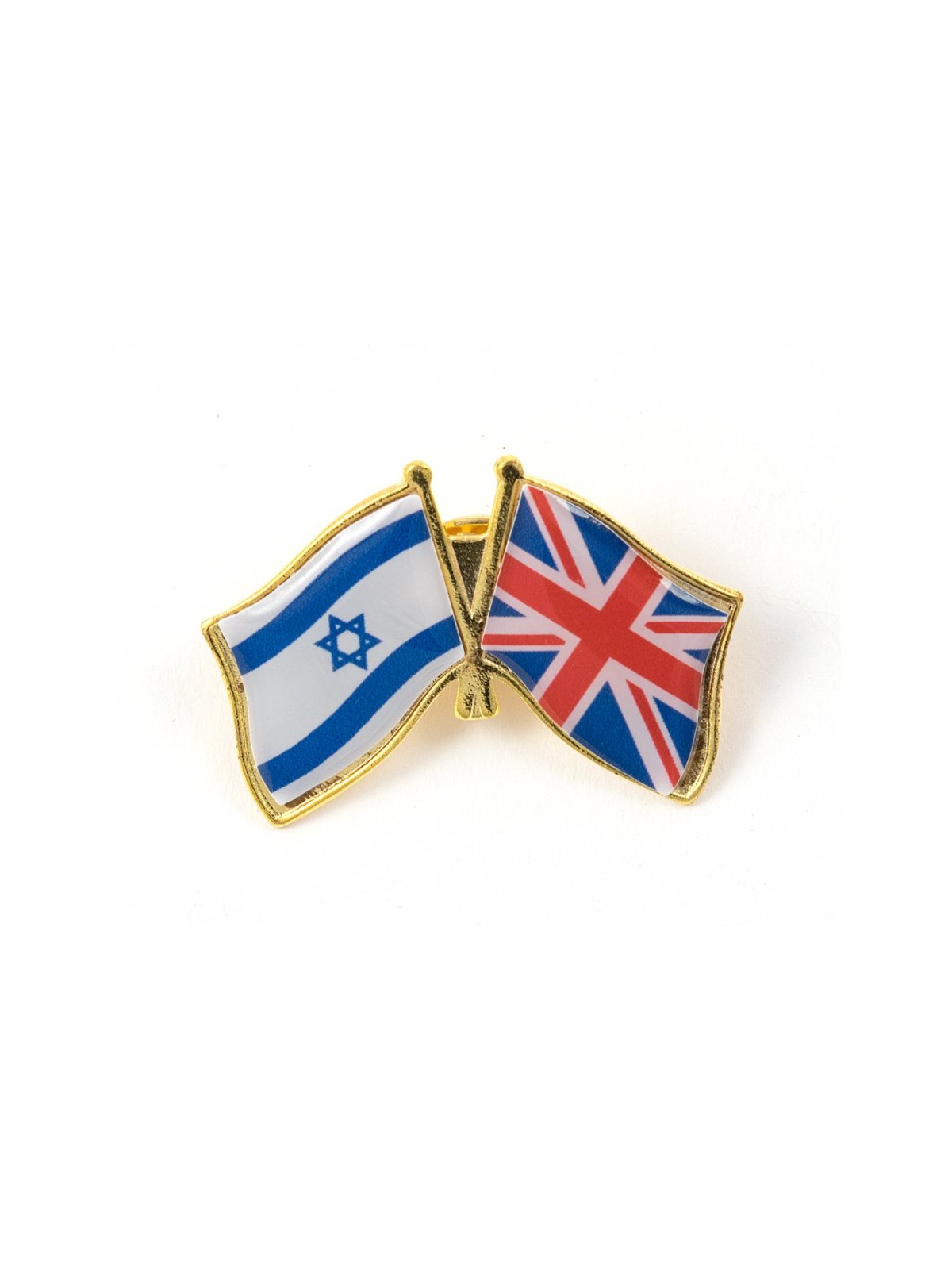 Israel Great Britain Flags Lapel Pin | Lapel Pins