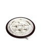 Pesach Passover Seder Plate Silver Plate on Wood Bas... | Seder Plates